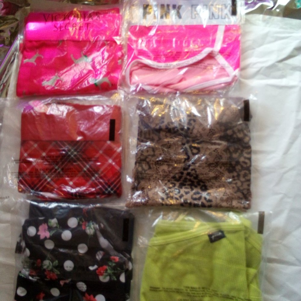 NWT Victoria's Secret Bundle 6 Panties XL